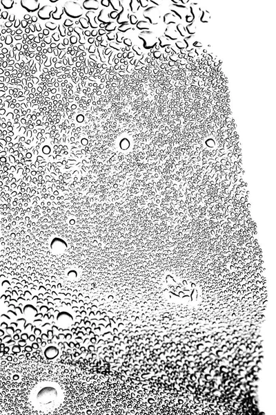 Condensatie van waterdruppels — Stockfoto