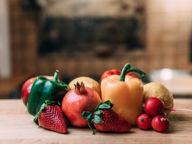 taze sebze ve meyve mutfak