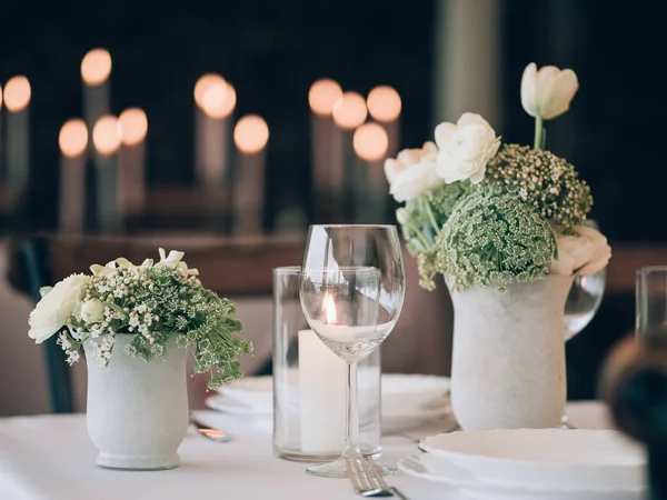 結婚式場での結婚式の装飾 — ストック写真