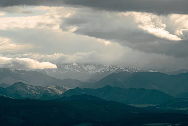 Sunset Mountains — Stock Photo, Image