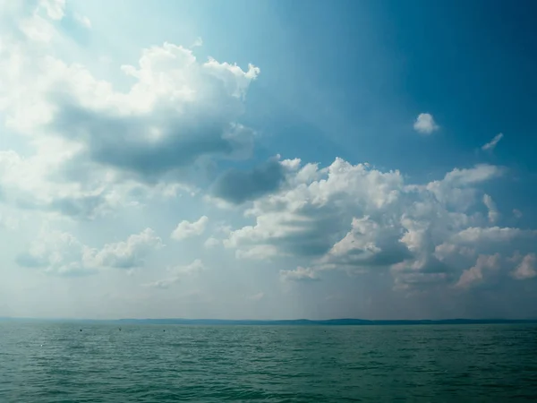 Langit Biru Dan Laut — Stok Foto