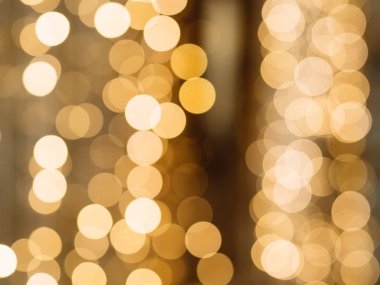 Bokeh geçmişi. Işık odak dışı.