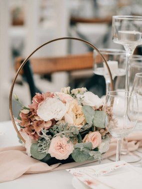 Düğün Resepsiyon Masası Ayarları