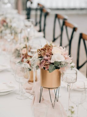 Düğün Resepsiyon Masası Ayarları