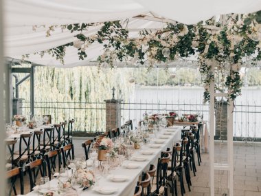 Düğün Resepsiyon Masası Ayarları