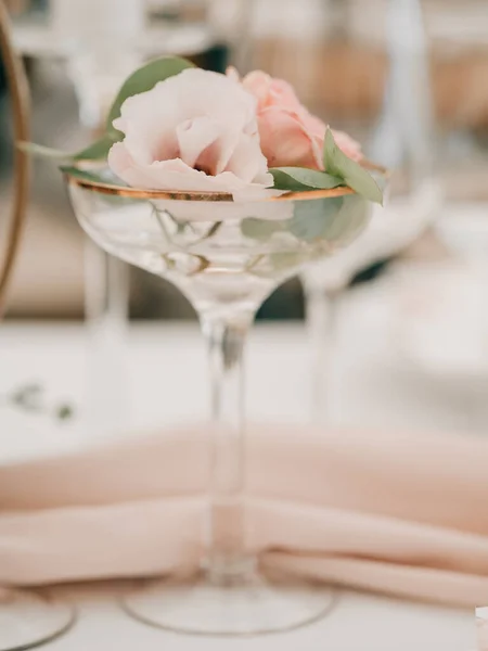 Düğün Resepsiyon Masası Ayarları — Stok fotoğraf