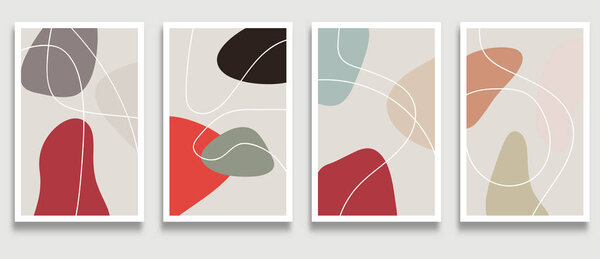 abstract geometric background. hand drawn vector illustration.