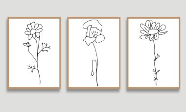 soyut el çizimi sanat seti.