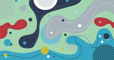 Soyut arkaplan. Vektör illüstrasyonu.