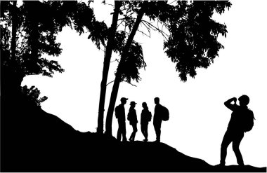 Doğada insan siluetleri