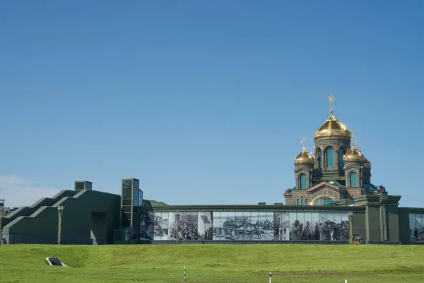 Huvudkatedralen Den Ryska Försvarsmakten Cathedral Resurrection Christ Tillägnad Årsdagen Segern — Stockfoto