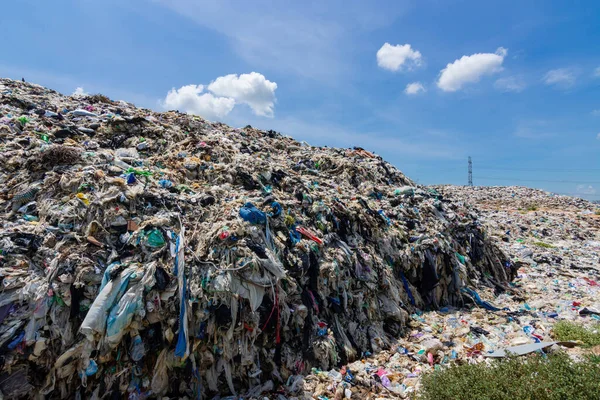 Basura Los Escombros Que Degrada Eliminación Los Residuos Aumentará Acumulación —  Fotos de Stock