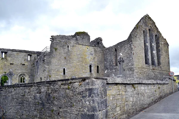 Cong Abbey Irland Den Kungliga Klostret Cong Finaste Exemplen Den — Stockfoto