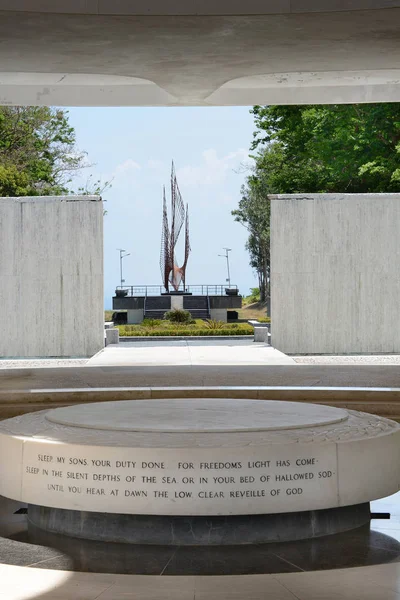 Corregidor Φιλιππίνες Απριλίου 2016 Φλόγα Της Ελευθερίας Φλόγα Έχει Δει — Φωτογραφία Αρχείου