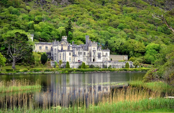 Abadia Kylemore Connemara County Galway Irlanda — Fotografia de Stock