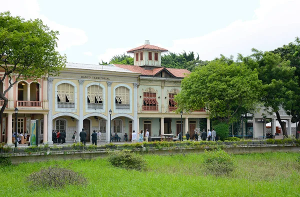 Guayaquil Ekwador Lutego 2017 Guayaquil Historical Park Molo Bank Centralny — Zdjęcie stockowe