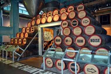 Guinness Storehouse varil, Dublin, İrlanda