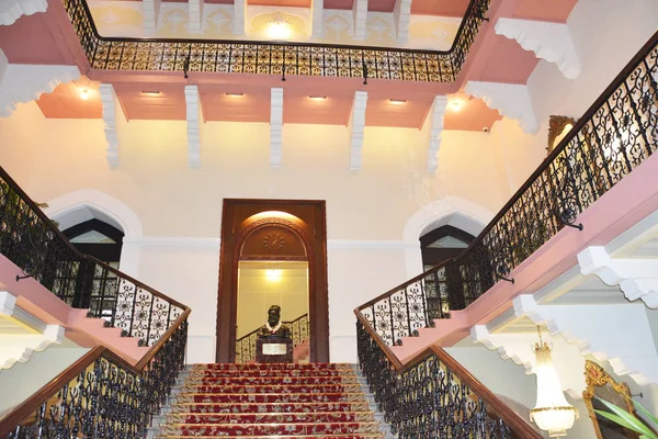 Mumbai India January 2017 Taj Mahal Palace Hotel Stairway Luxury — Stock Photo, Image