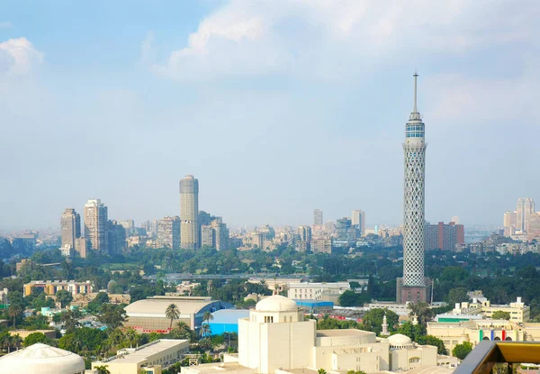 Cairo Oktober 2008 Skyline Stad Overzicht Van Hoofdstad Van Caïro — Stockfoto