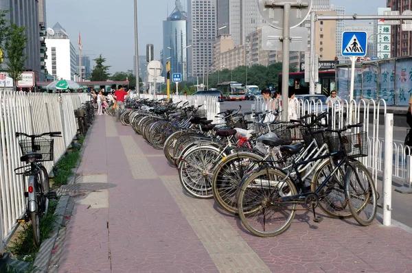 Street Scene Beijing China — Stock Photo, Image