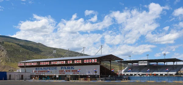 Cody Wyoming Června 2017 Codyho Úprk Park Arena Cody Capitol — Stock fotografie