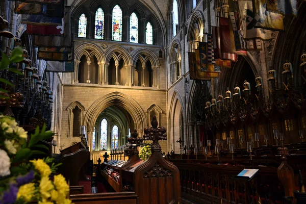 聖パトリック大聖堂の祭壇 ダブリン アイルランド — ストック写真