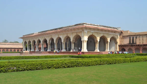 Agra India Noviembre 2015 Diwan Salón Audiencia Pública Dentro Del — Foto de Stock