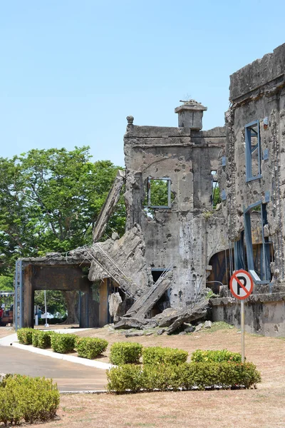 Ruines Casernes Militaires Sur Île Corregidor Philippines — Photo