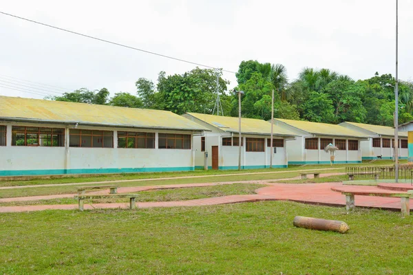 Santa Ana Village Pérou Octobre 2015 Bâtiments Scolaires Les Bâtiments — Photo