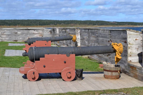 Fortaleza Louisbourg Nova Scotia Canadá — Fotografia de Stock