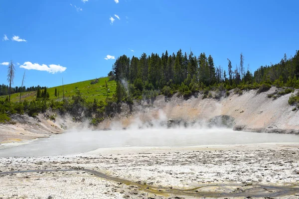 Modder Geiser Het Nationaal Park Yellowstone — Stockfoto