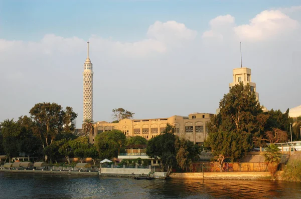Minaretten Langs Nijl Egypte — Stockfoto