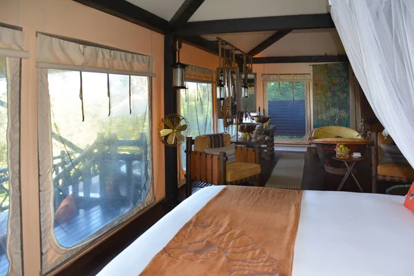 Chiang Rai Thailandia Gennaio 2017 Four Seasons Tented Camp Golden — Foto Stock