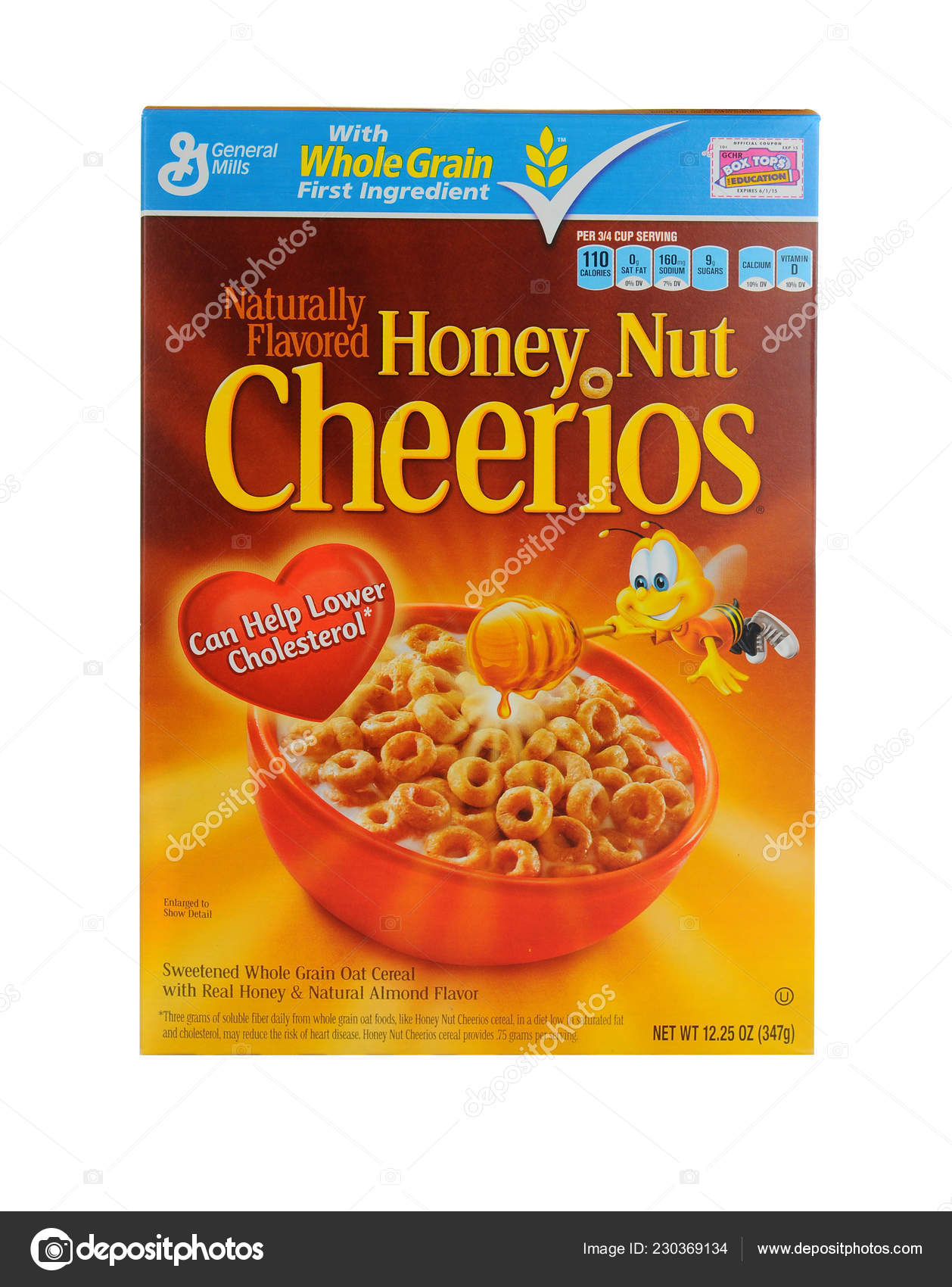 Honey Nut Cheerios 12.25 Oz (2 Boxes)