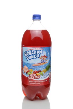 Irvine, Ca - 4 Ocak 2018: Suyuyla. Doğal meyve suları ve tatlar, ananas, tutku meyve, papaya ve guava da dahil olmak üzere.