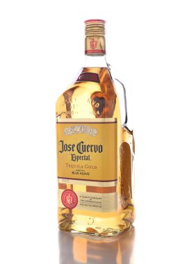 Irvine, California - 8 Ocak 2017: Jose Cuervo tekila. 1795 Don Jose Antonio de Cuervo tarafından kuruldu. Bu tekila dünyanın en çok satan.