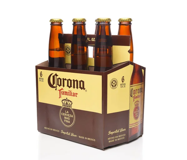 Irvine California Marzo 2018 Pack Cerveza Corona Familiar Vista Lateral — Foto de Stock