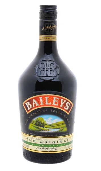 Irvine Den Januari 2013 Foto 750Ml Flaska Baileys Irish Cream — Stockfoto