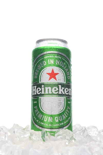 Irvine Kalifornia Március 2018 Heineken Sör Király Jég Heineken Ismert — Stock Fotó