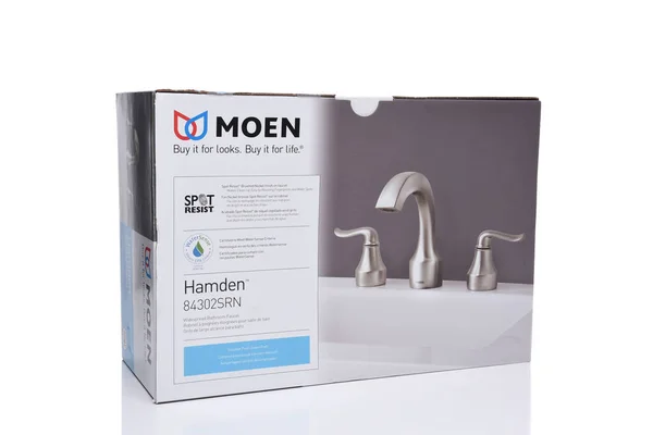 Irvine Сентября 2017 Года Moen Bathroom Faucet Moen Product Line — стоковое фото