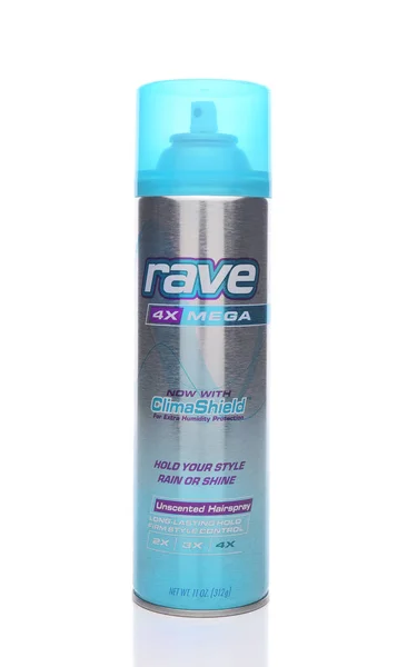 Irvine California Janeiro 2017 Rave Hairspray Alta Ridge Brands Fornecedores — Fotografia de Stock