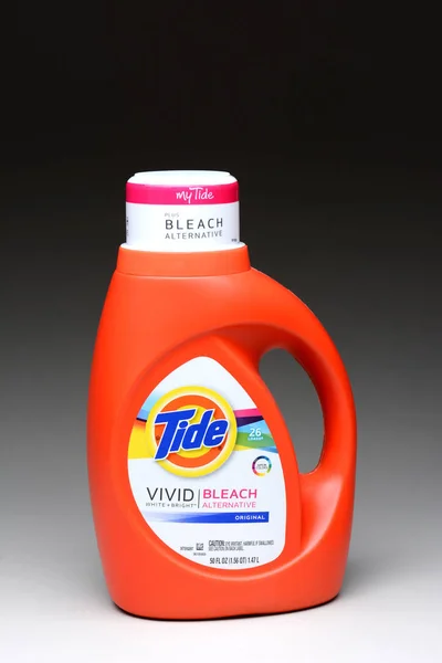 Irvine January 2013 Ounce Bottle Tide Vivid Bleach Laundry Detergent — Stock Photo, Image