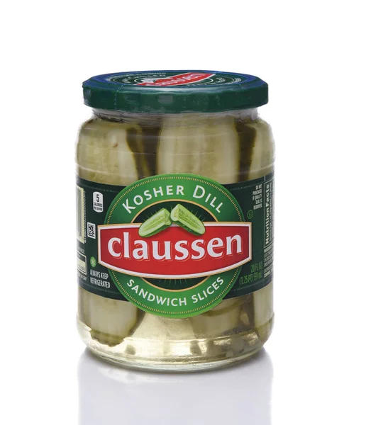 Irvine Noviembre 2017 Claussen Kosher Dill Sandwich Slices Diferencia Otras —  Fotos de Stock