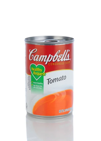 Irvine Den Januari 2013 Burk Campbells Kondenserad Tomatsoppa Med Huvudkontor — Stockfoto