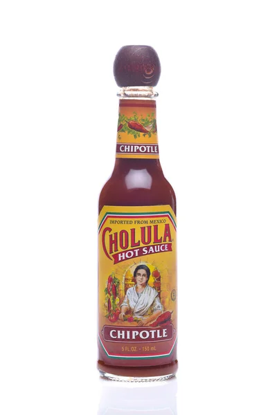 Irvine California Maj 2018 Flaska Cholula Chipolte Hot Sauce Chili — Stockfoto