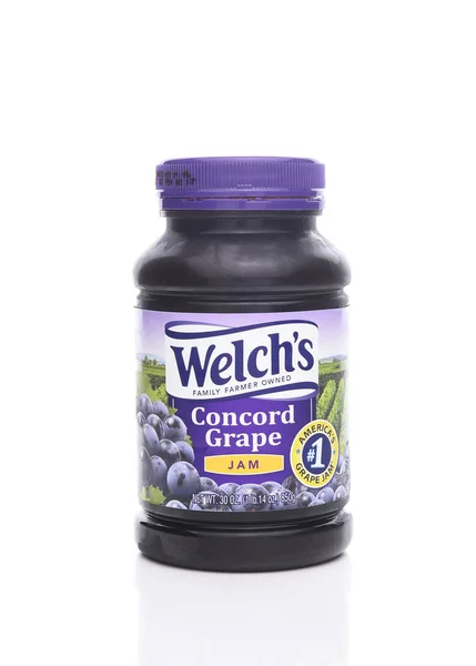 Irvine Kalifornia Stycznia 2017 Welchs Concord Grape Jam Welch Znana — Zdjęcie stockowe