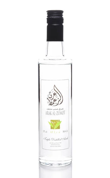 Irvine California Juli 2017 Flaska Arak Zumot Arak Arabiska Levantine — Stockfoto