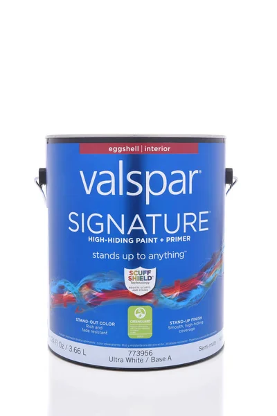 加州欧文 2018年4月5日 Valspar 签名涂料 自2017年6月以来 Valspar 一直是宣威的附属公司 — 图库照片