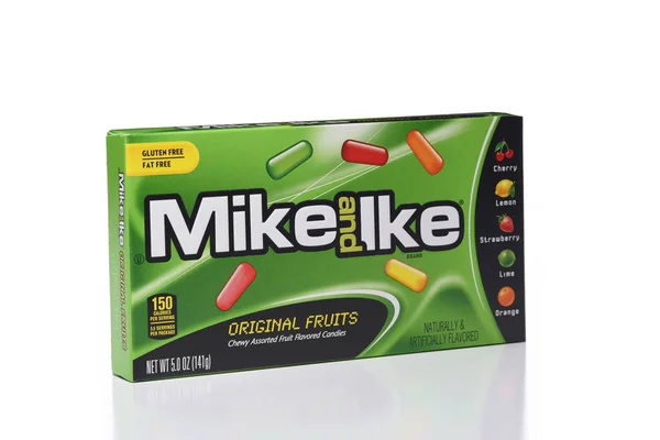 Irvine California Enero 2018 Mike Ike Frutas Originales Una Caja —  Fotos de Stock