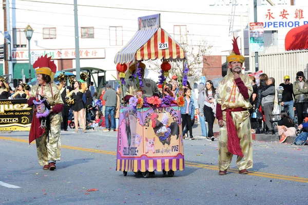 Los Angeles Februari 2019 Chico Mcrooster Los Angeles Kinesiska Nyåret — Stockfoto